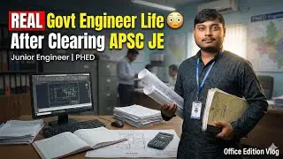 Life After Clearing APSC JE 📚 This Is How a Govt Engineer Really Looks