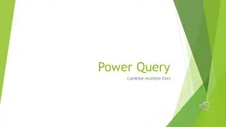 2- Combine files - Power Query in Excel ( In Arabic )