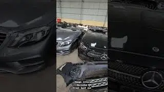 Dubai Range Rover and Mercedes Parts Half cuts