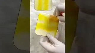 Peeling off latex from resin is so satisfying 😍 #viral #diy #resinart #shortvideos #trending 