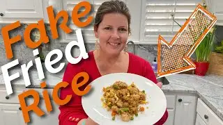 Fake Chicken Fried Rice
