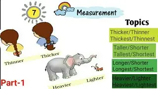 Ncert class 1 Math| Ch.7 Measurement| Part-1