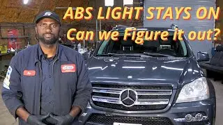 Загорелся индикатор ABS на Mercedes GL450, тормоза работают отлично. Можно ли это исправить?