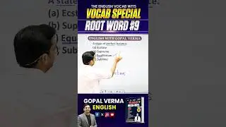 Root Word #ssc #shorts #trendingshorts #gopalsir #nda #cds #english