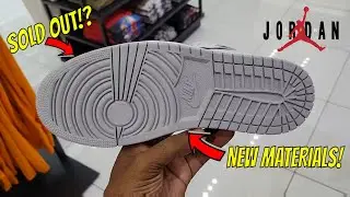 New Matreials On This Air Jordan 1 Retro