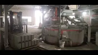 3 stations rotary concrete kerbstone press machine# wet precast curbstone making machine
