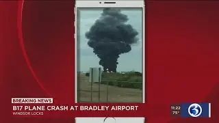 VIDEO: Eyewitness recounts moments before B-17 crashes