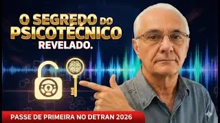 MEGA SIMULADO de PSICOTÉCNICO do DETRAN 2026, AGORA VOCÊ PASSA DE PRIMEIRA