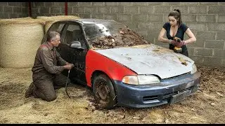 Rare Toyota Starlet Glanza Turbo Restoration &ndash; From Forgotten Rust to Turbocharged Perfection