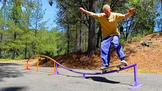 I Built a Rail That I'm Too Scared to Skate!