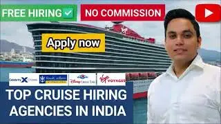 top 5 consultancy in India for cruise ships jobs