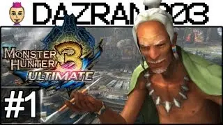 MEET THE VILLAGE PEOPLE | Monster Hunter 3 Ultimate Let's Play #1 w/ Dazran303
