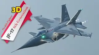 JF-17 Thunder Block 5 | #6th Generation Stealth Fighter | #Ultra Realistic 3D Model for Sale