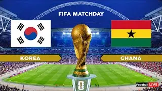 SOUTH KOREA vs GHANA - FIFA MATCHDAY International World Cup | Full Match All Goals | Simulation PES