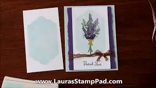 Creating a Background Frame with the Lots of Labels Framelits & Ink - Laura's Stamp Pad