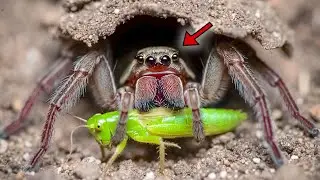 TRAPDOOR SPIDER REVEALED: MASTER of the HIDDEN UNDERGROUND WORLD!