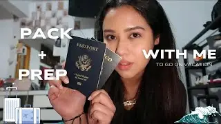Pack + Prep w/ me for vacation | girls trip, packing, haul, etc