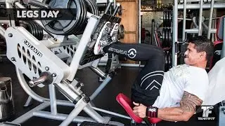 La s&eacute;ance de jambes de Bryan Gobrait