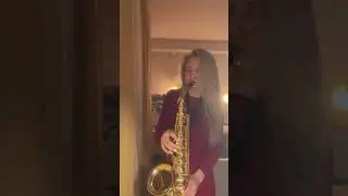 Учусь🎷| Learn to play #sax #saxophone #saxophonelover #music #saxophonists #saxophonelessons