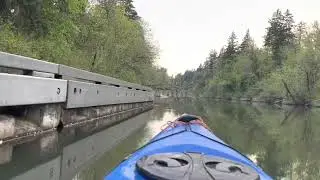 Suggested path upstream from Cook Park