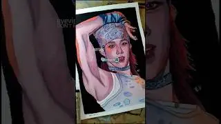 So fabulous ✨ #watercolor #xlov #kpop #kpopfanart #painting #artshorts #shortsfeed