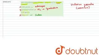 Which of the following granules functions as storage reservoir for phosphate in bacteria ? | 12 ...