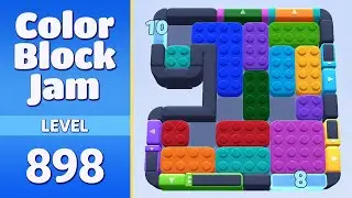 Color Block Jam Level 898 (899) | Every Puzzle Solved! 🎯