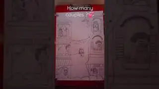 How to draw lockdown love story 💞|step by step|Drawing biginners|Drawing tutorials|#shorts