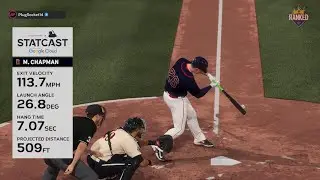 💎 MATT CHAPMAN 509FT ONLINE BOMB! 💎 97 Award Series Matt Chapman - MLB The Show 24 - Online Ranked
