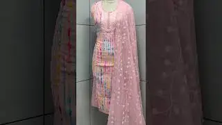 *Pure Mul Silk Designer Embroidered Shirt n Dupatta**Shantoon Bottom**Rate : 2300/- only*