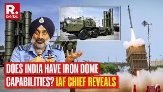 From Iron Dome to China Standoff, IAF Chief AP Singh Outlines India's Strategic Plans