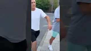 Today fight in Ipswich #england