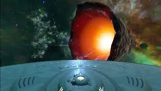 AdmiralSoulFire Pilots Enterprise in Planet Killer's Maw! Borg! Star Trek: Bridge Crew - Red Squad!