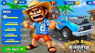 Beach Bro vs 1000 HP Rhino (DESTROYED!) &mdash; Beach Buggy Racing 2014 Gameplay 