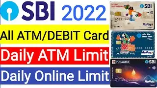 Sbi atm withdrawal limit per day | Sbi atm card withdrawal limit | Sbi debit card withdrawal limit