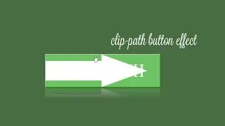 CSS creative clip-path button Hover effects| css
