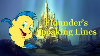 Flounder's Speaking Lines in The Little Mermaid (1989)