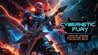 ⚡ Cybernetic Fury | 1 Hour of Intense High-Octane Metal & Orchestral Beats 🎸