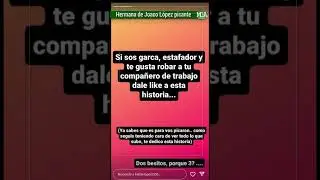 El PICANTE MENSAJE de la HERMANA de JOACO L&Oacute;PEZ