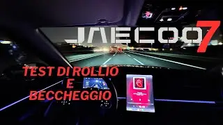Jaecoo 7 - Test di rollio e beccheggio