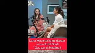 Luna Maya ketemu Ariel Noah di podcast #shorts #viral #lunamaya #arielnoah #noahband #noah
