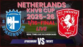 Spakenburg vs Twente Live Scores | 2025-26 Netherlands KNVB Cup 1/16-Finals