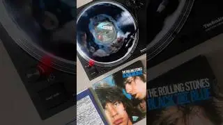 Liquid Vinyl👅Rolling Stones Black and blue on Bad World 🤩 #therollingstones #rollingstones #vinyl