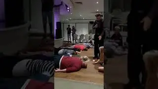 Stage hypnotist - Dancing Monkey - Show routine #shorts