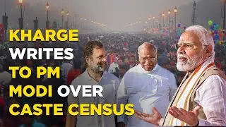 Kharge Letter Live : Congress President Writes To PM Modi After Rahul Gandhi Demanded Caste Census