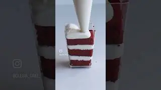 Red Velvet cake ❤️ #redvelvet #redvelvetcakedesign