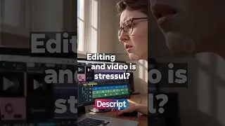 Edit Audio & Video Easily with AI 🎧 #AI #Productivity #Descript #AITools #youtubeshorts