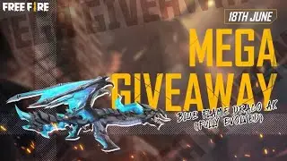 Blue Flame Draco AK FULLY MAXED Giveaway | Mega Giveaway | Garena Free Fire | Sooneeta