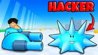 Orbitron VS HACKER In Roblox Tank Game..
