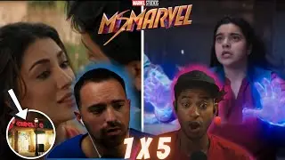 КАКОЙ ПОВОРОТ! Мисс Марвел 1x5 | Снова и снова | РЕАКЦИЯ! 5-й эпизод Marvel MCU, сериал Disney+